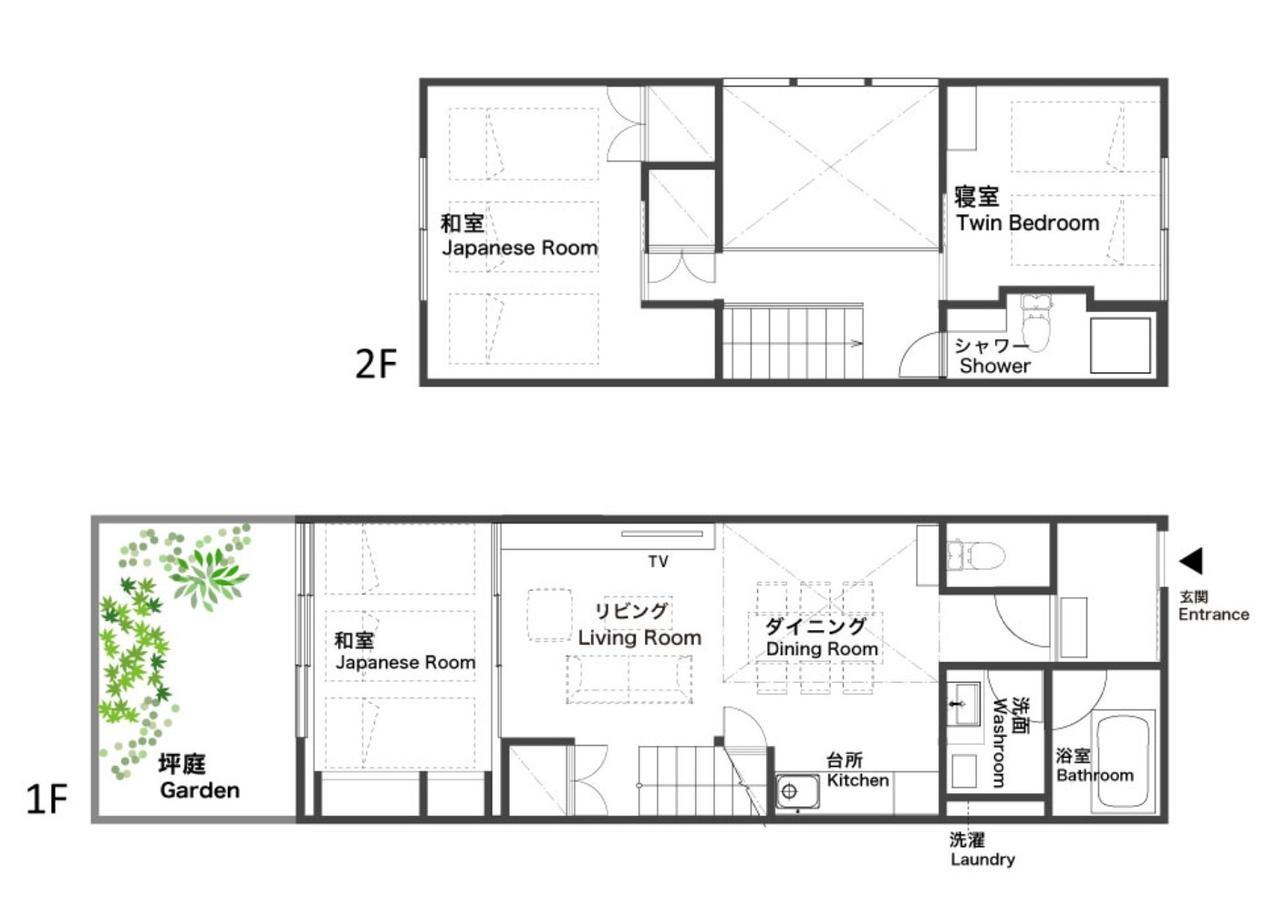 Shimabara Kaiden Machiya House Villa เกียวโต ภายนอก รูปภาพ
